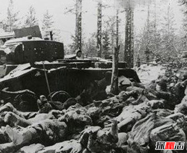 1942芬蘭靈異事件,不費(fèi)一兵一卒消滅蘇軍(人皮尸骸)
